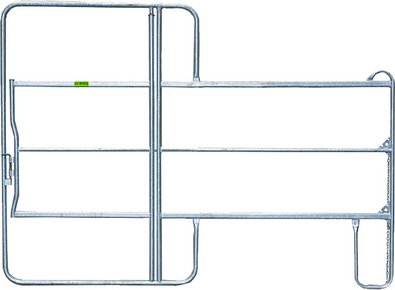 Panel 3-rohrig mit Tor