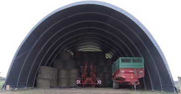 Rundbogenhalle, Zelthalle, Zelthallen